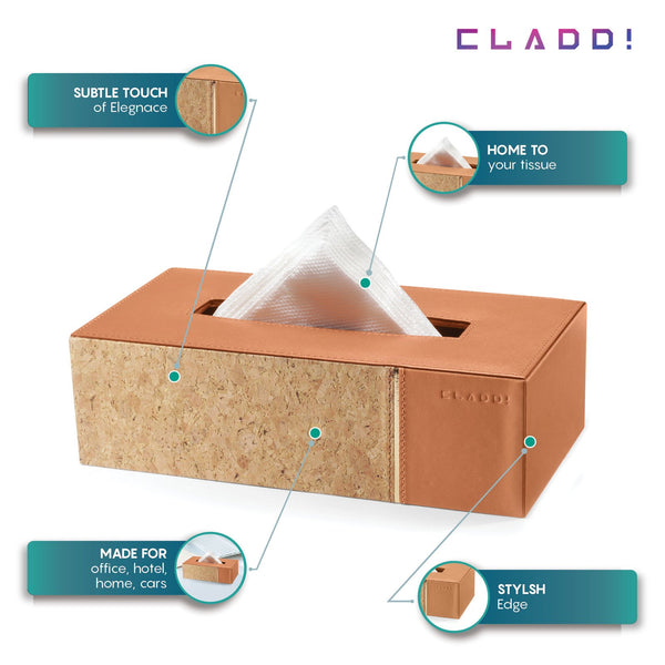 Leather Tissue Box | 50% OFF