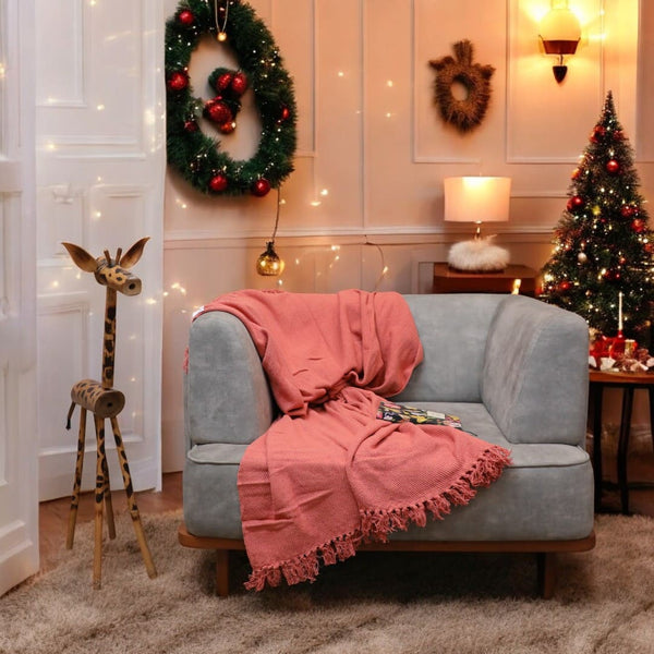Cozy Haven Premium Chenille Sofa Throw
