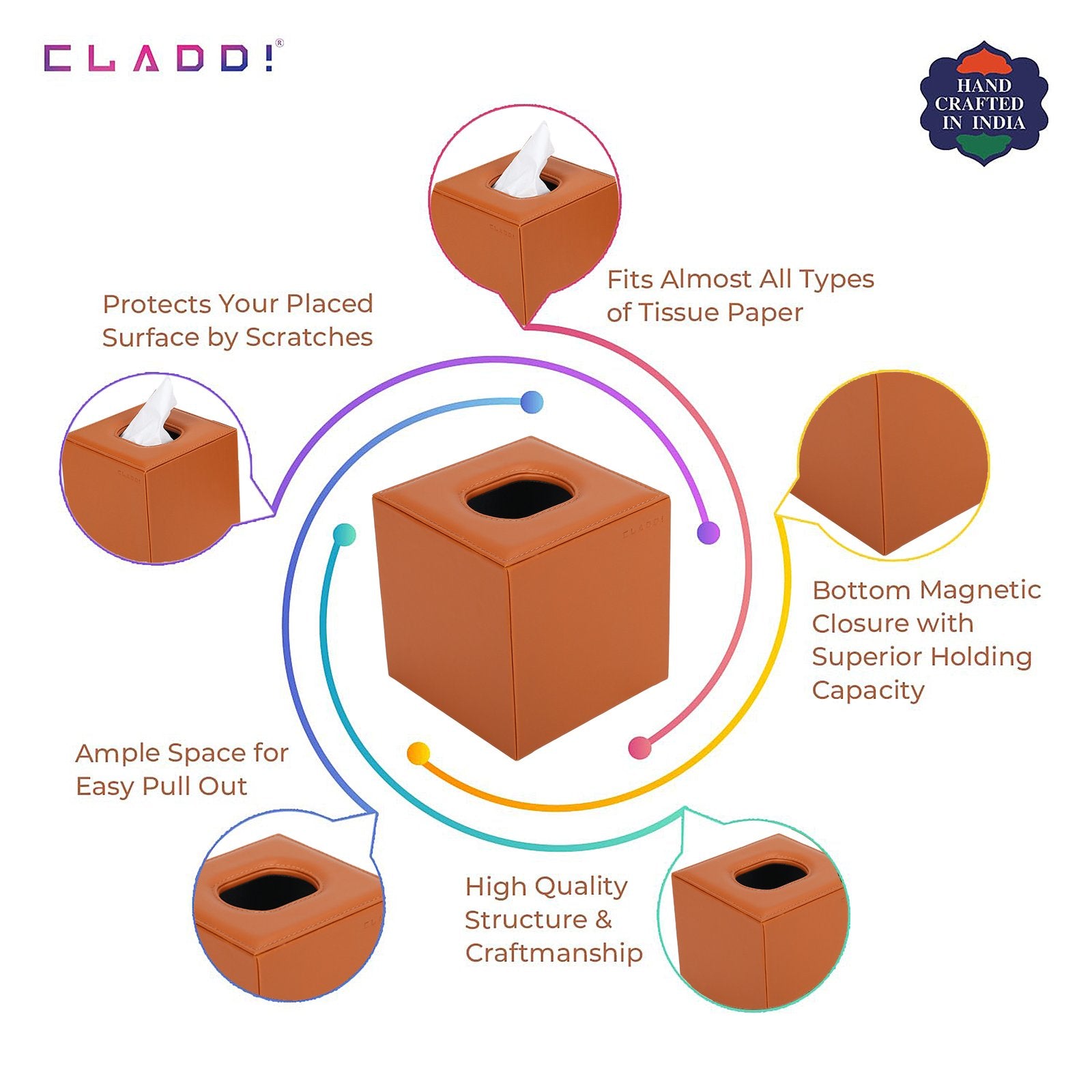 Asta Square Tissue Box – 50% OFF