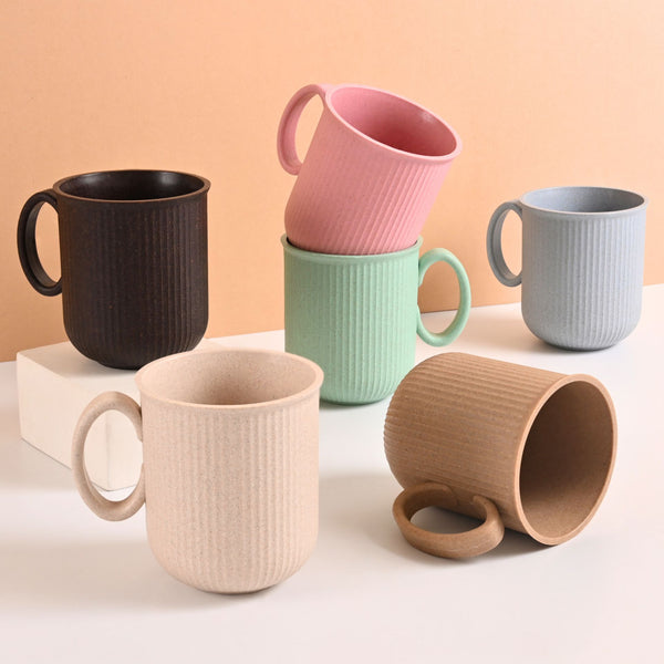 Statement Coffee Mug – Set of 6 | 350 ml