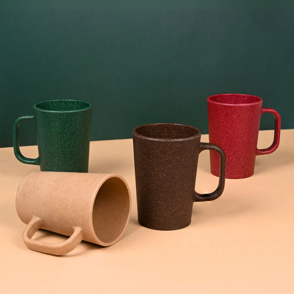 Earth Friendly Icon Mug 350 ml | Set of 4