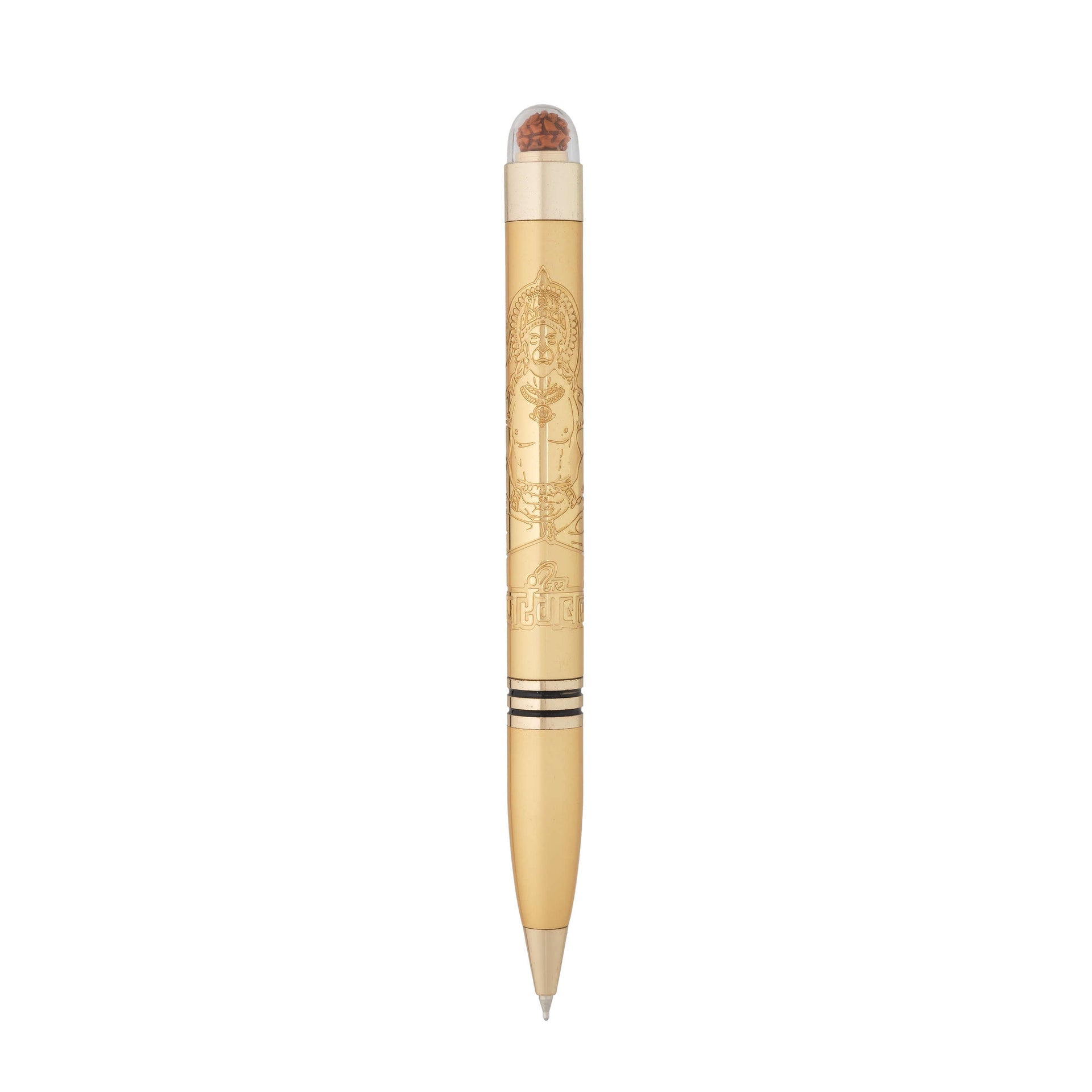 Hanuman Ji Rudraksha Ball Pen