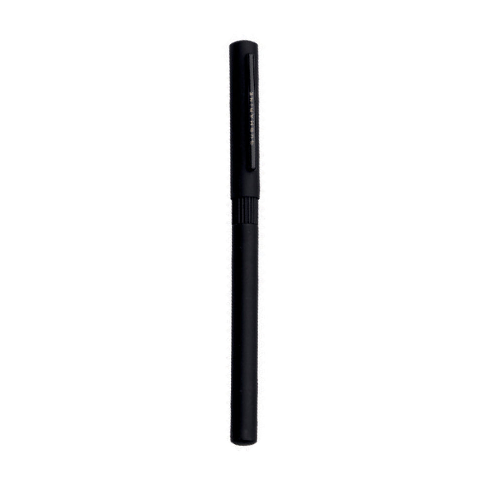 Instant Magnet Ball Pen | All-Black Metal | Quick-Click Cap
