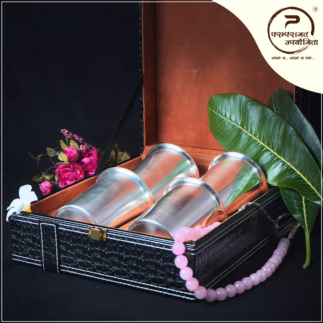 Paramparagat Upyogita Rajsi Senary Glass Set