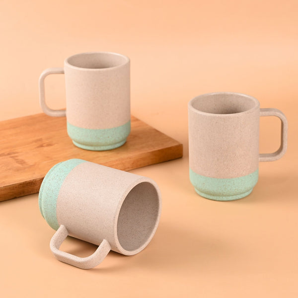 Earth Friendly Dual Java Coffee Mug | Set of 3