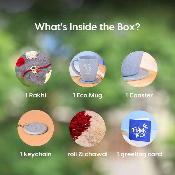 Earth Friendly Gift for Brother with Printed Mug | 300 ml