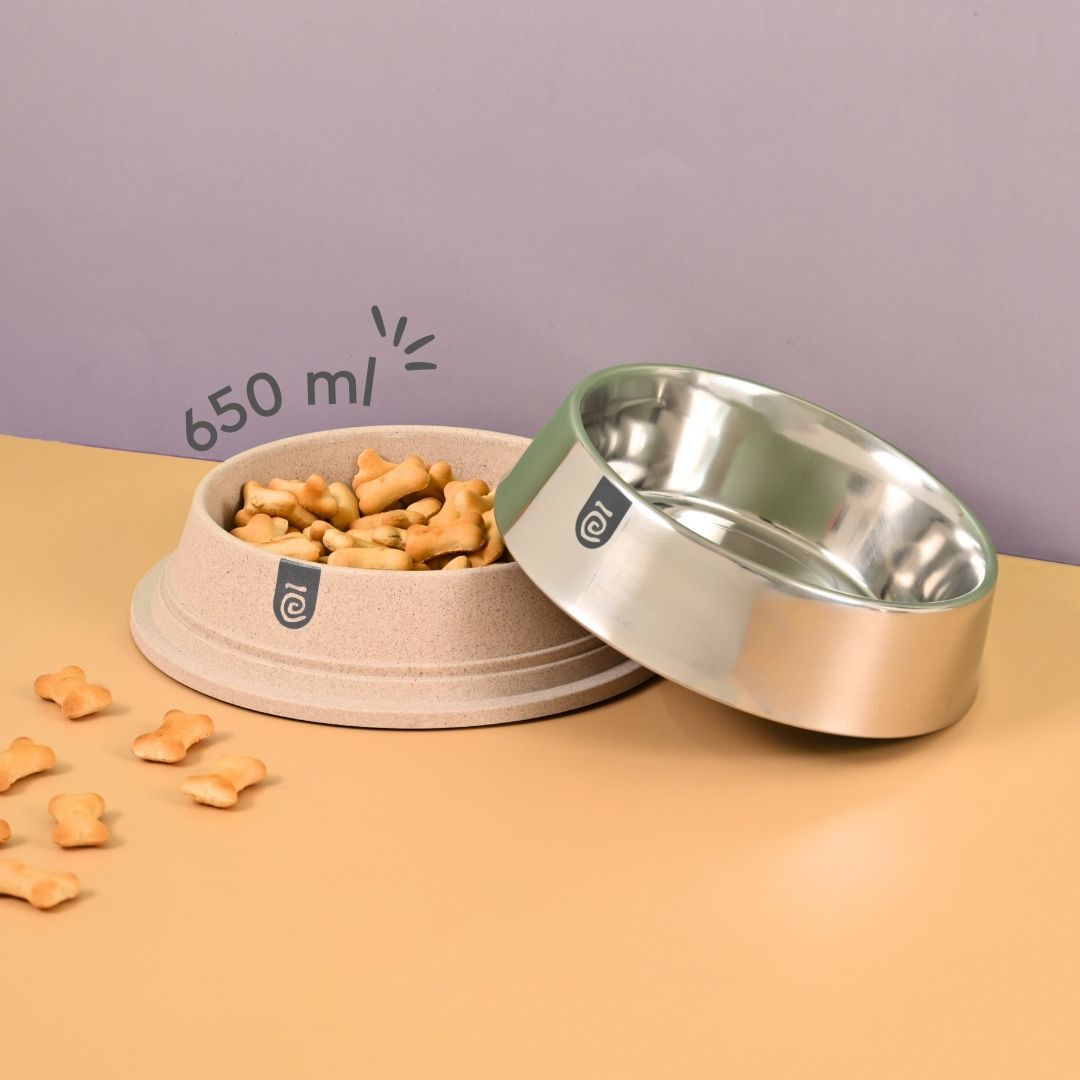 Eha Earth-Friendly Multipurpose Pet Bowls for Dogs | 650 ml