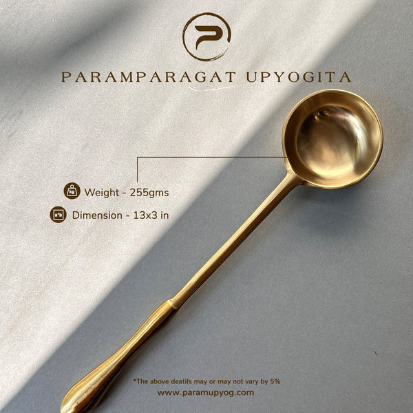 Paramparagat Upyogita Brass Kitchenmate DIne and Cook Set (Set of 8)