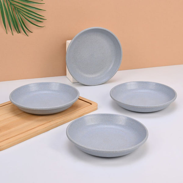 Eha Earth-Friendly Small Plates Set for Snacks | 6 inch Set of 4