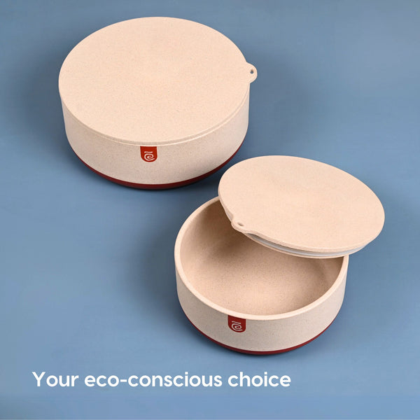 Earth Friendly Terravo Storage Containers For Kitchen | 1200ml, 600ml