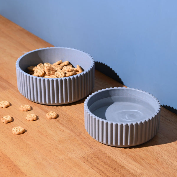 Earth Friendly Ecocog Dog Food Bowl | Set of 2