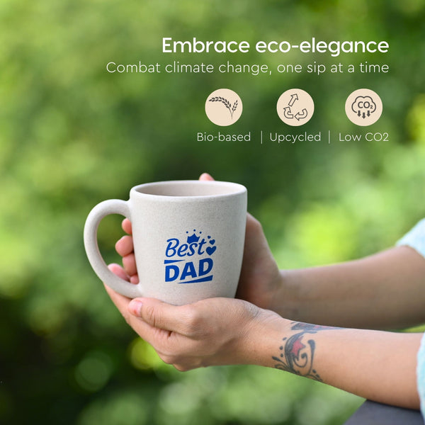 Eha Earth Friendly Best Dad Ever Coffee Mug | Best gift for father’s birthday