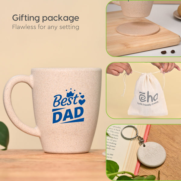 Eha Earth Friendly Best Dad Ever Coffee Mug | Best gift for father’s birthday