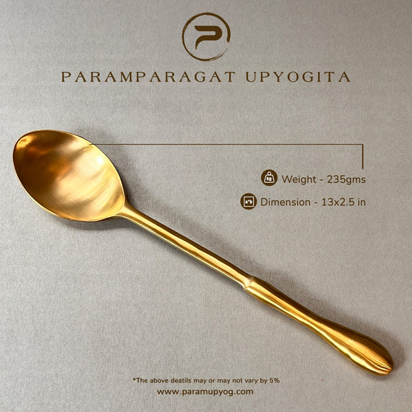 Paramparagat Upyogita Brass Kitchenmate DIne and Cook Set (Set of 8)