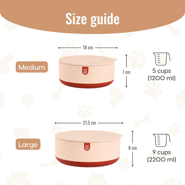 Earth Friendly Terravo Storage Containers For Kitchen | 2200 ml, 1200ml