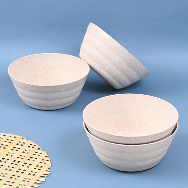 Earth Friendly Bloom Bowl  for Serving | Set of 4