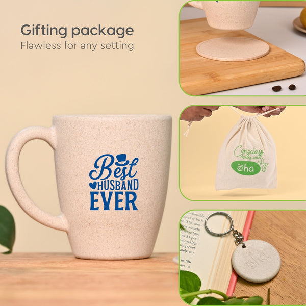 Earth Friendly Best Husband Printed Mug | Set of 1
