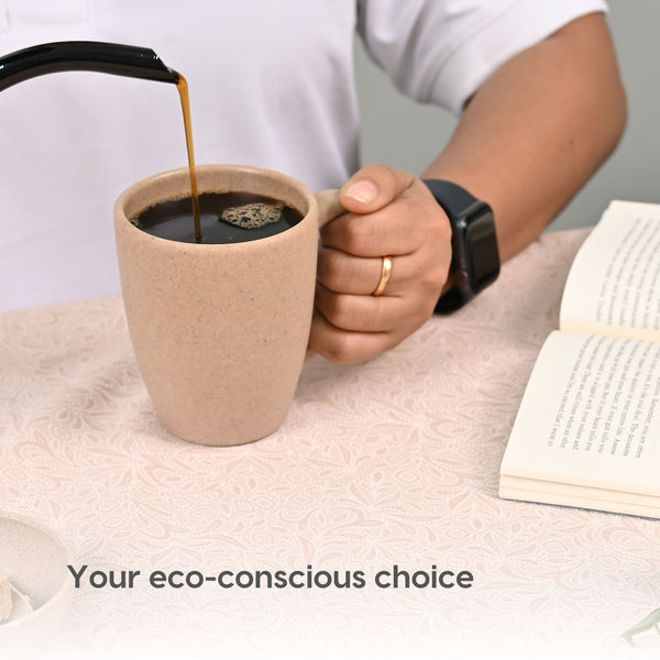 Classic Mug 300 ml | Unbreakable Mugs Made with Rice Husk & Bamboo Fibers