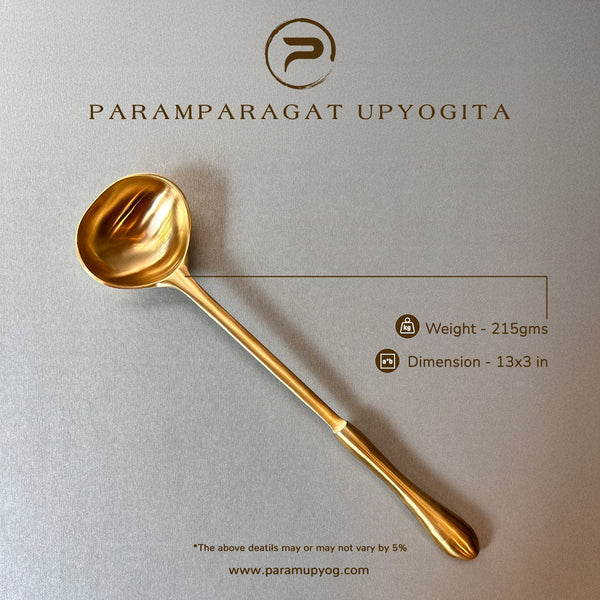 Paramparagat Upyogita Brass Kitchenmate DIne and Cook Set (Set of 8)