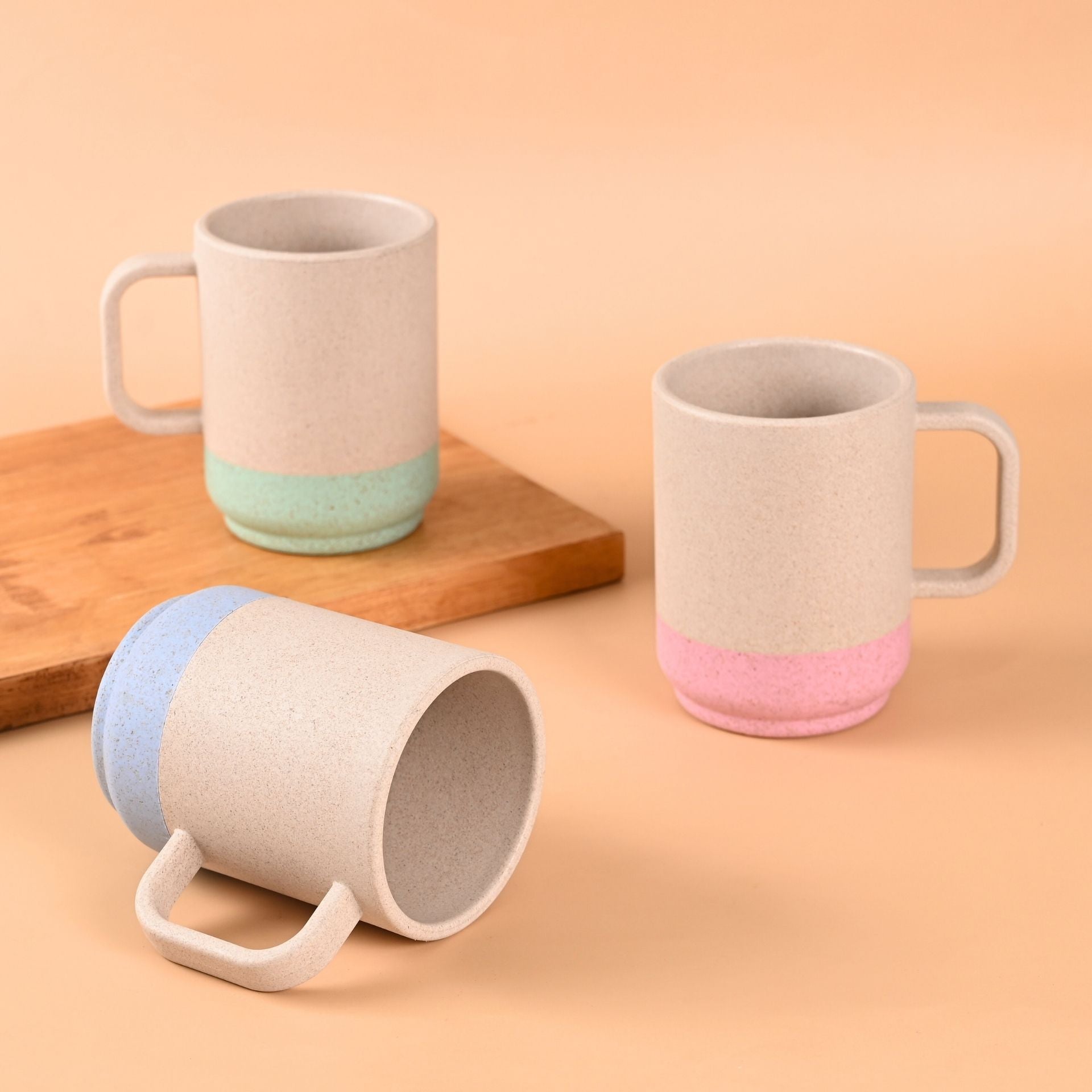 Earth Friendly Dual Java Coffee Mug | Set of 3