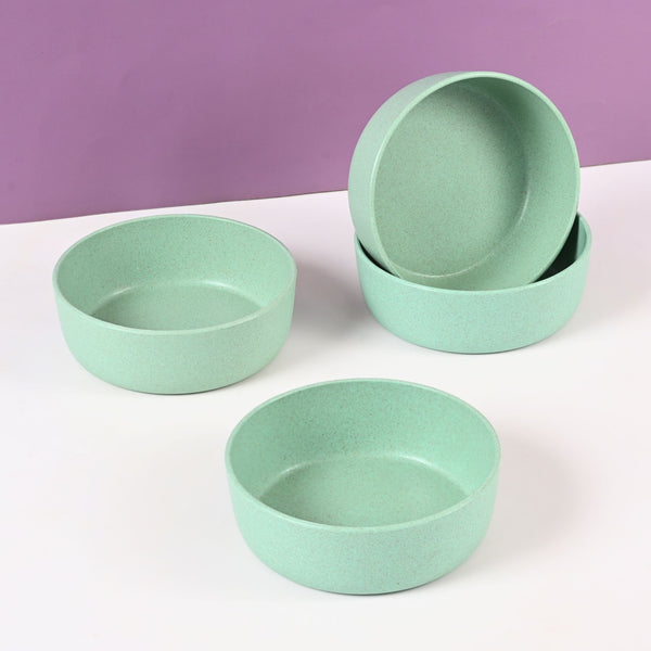 Earth Friendly Verde Bowls for Snacks | Set of 4