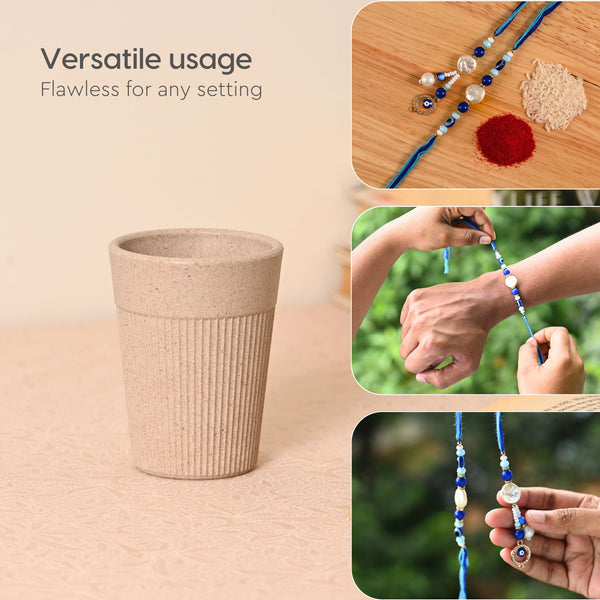 Earth Friendly Bhaiya Bhabhi Premium Gift Hamper 1 | Made with Rice Husk Biocomposite