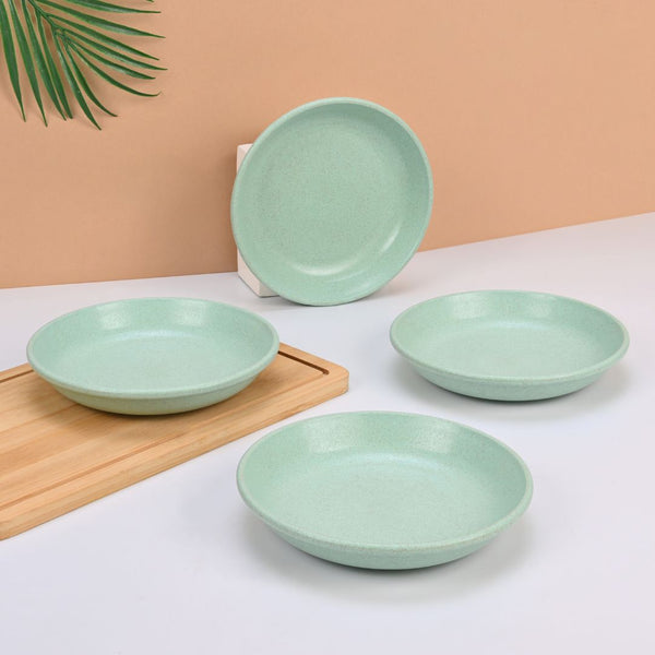 Eha Earth-Friendly Small Plates Set for Snacks | 6 inch Set of 4