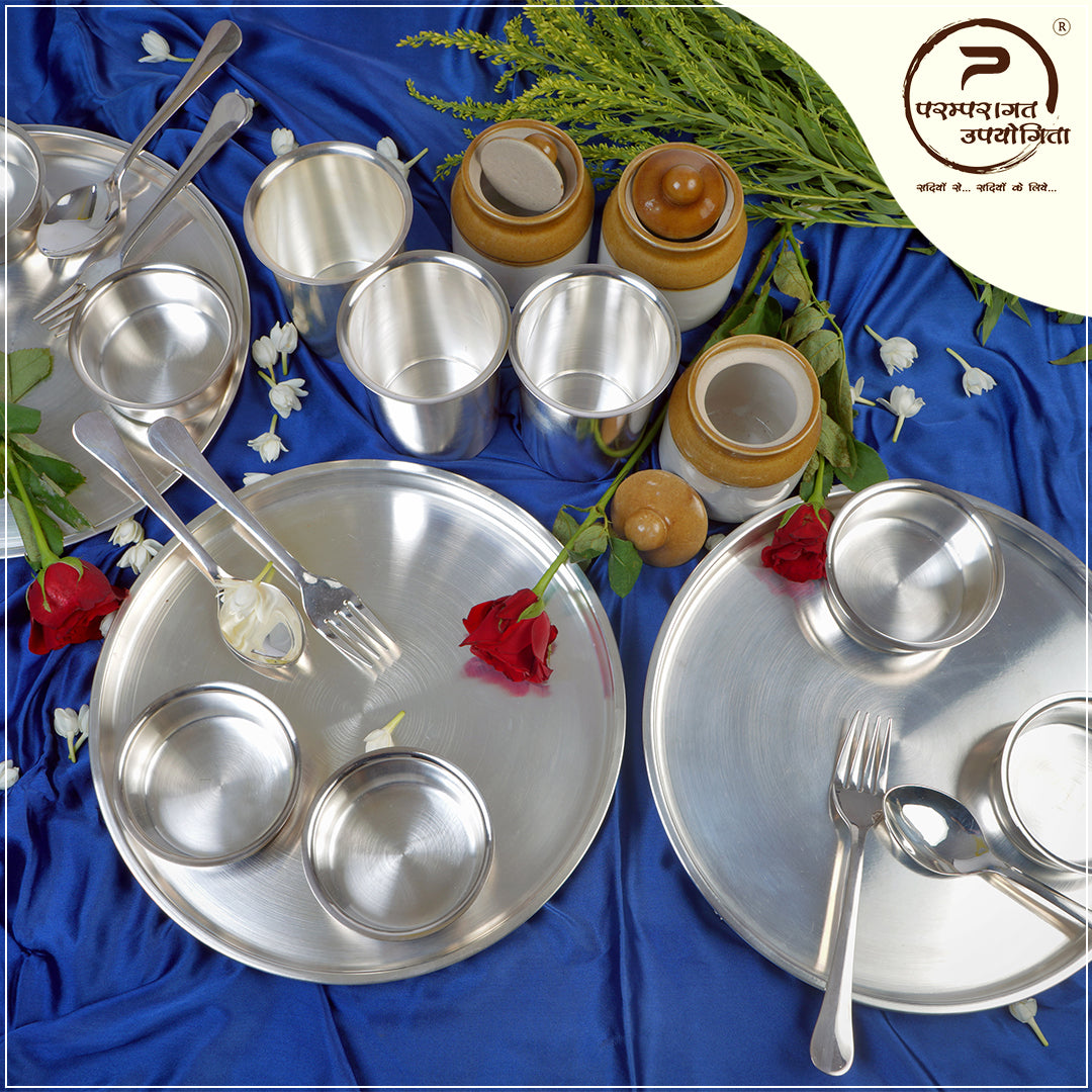 Paramparagat Upyogita Rajsi 11' Dinner Set