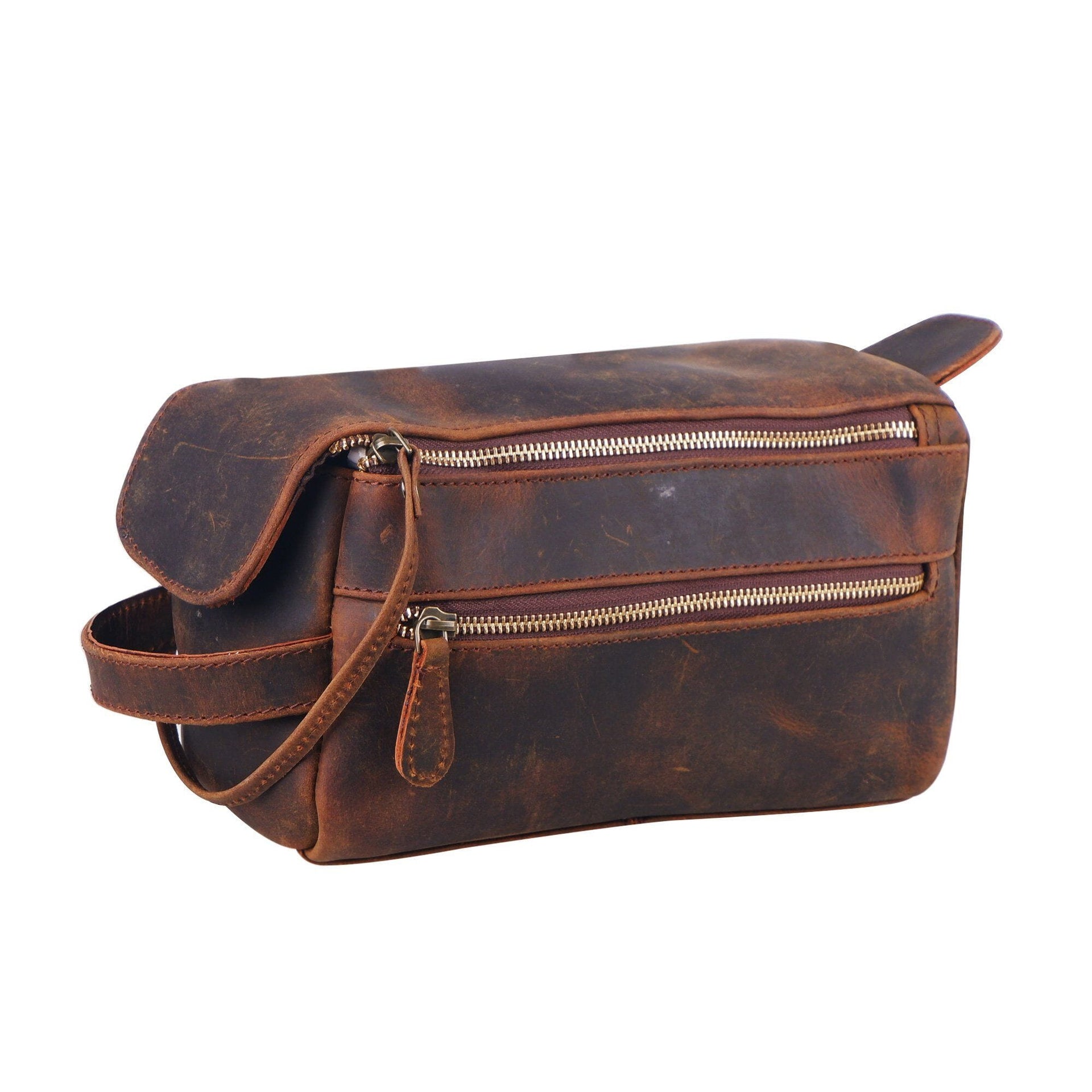 Best Leather Toiletry Travel Bag in USA