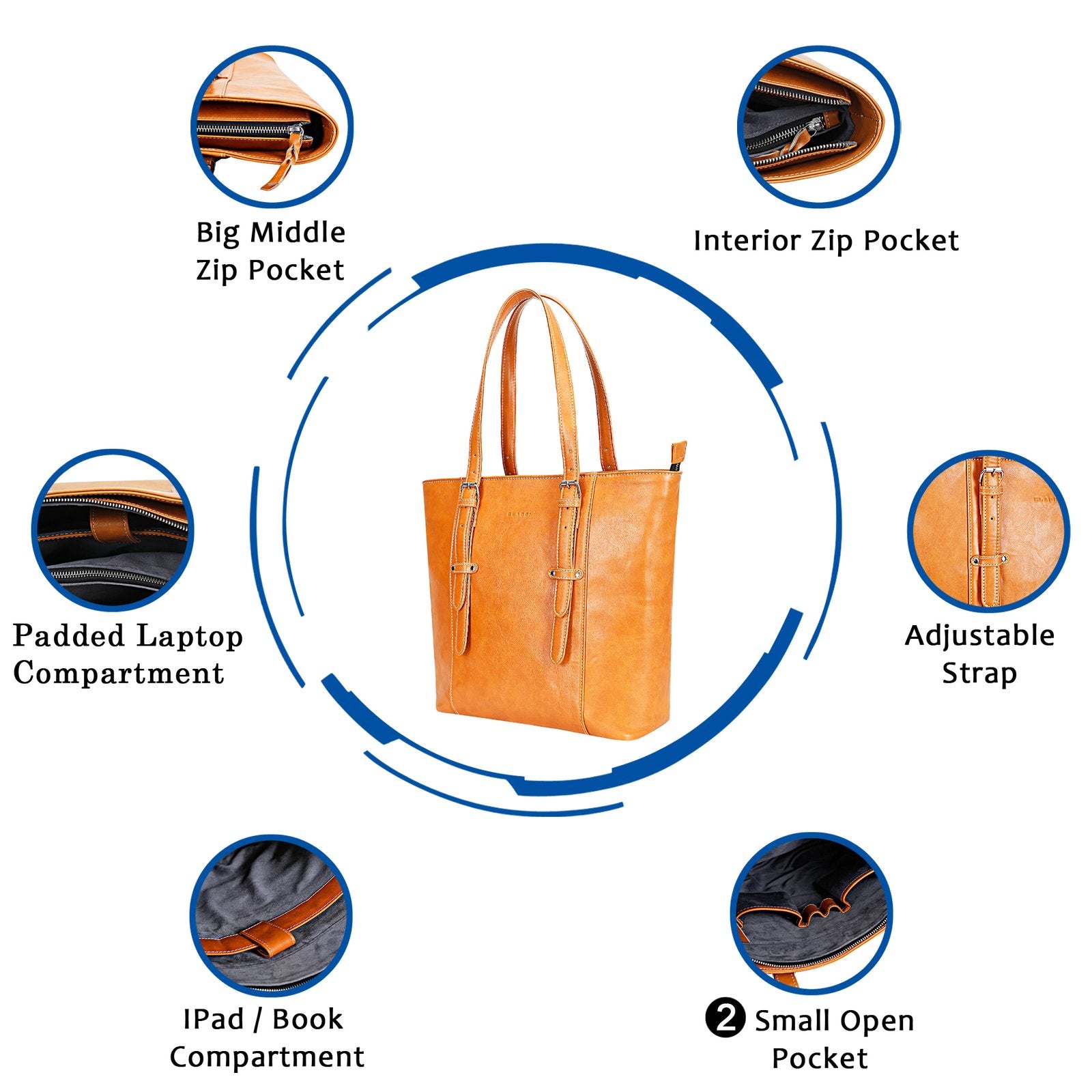 Livia Tote Laptop Bag