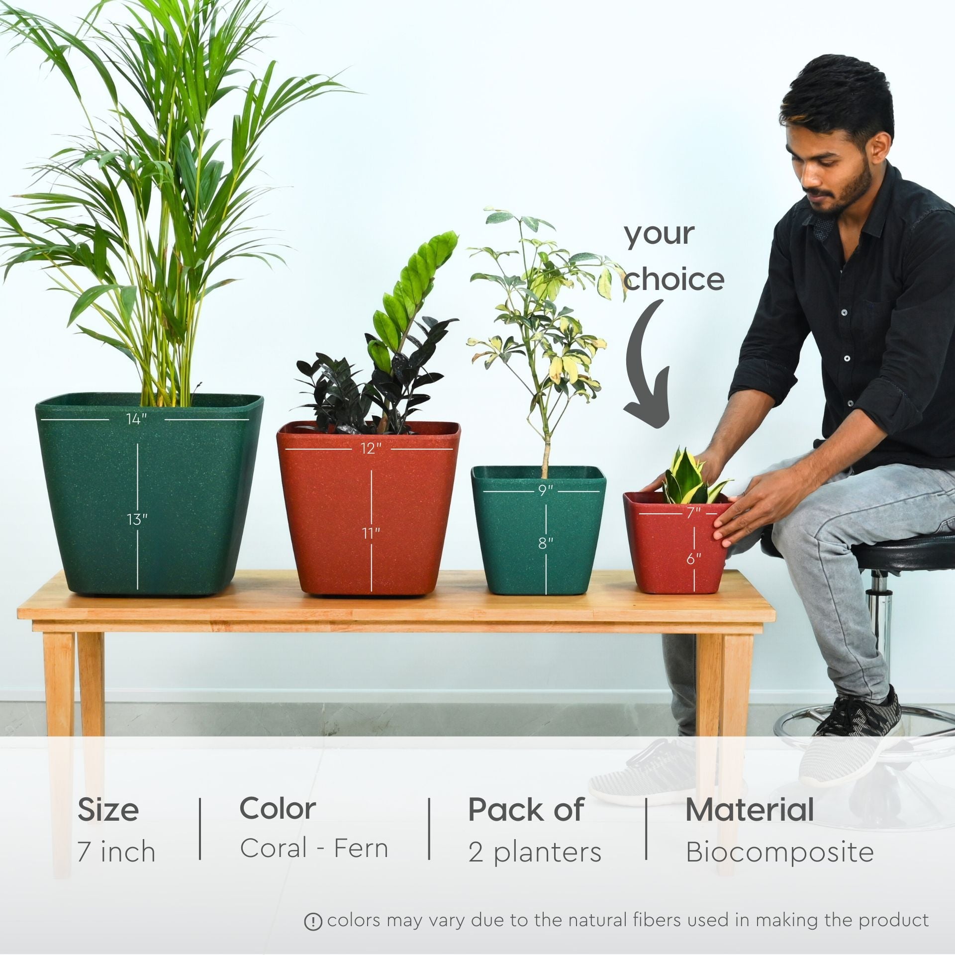 Earth Friendly Daisy Self Watering image 2