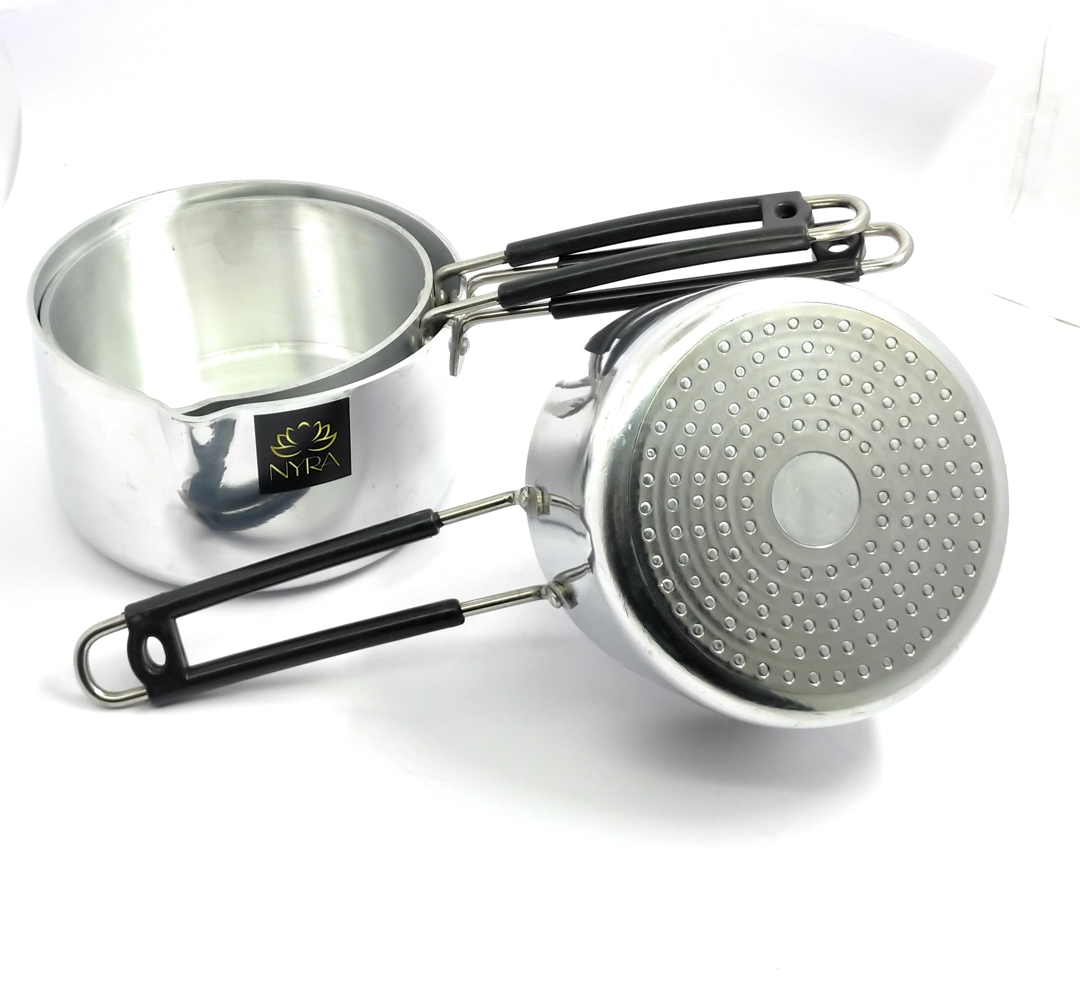 aluminium sauce pan base view