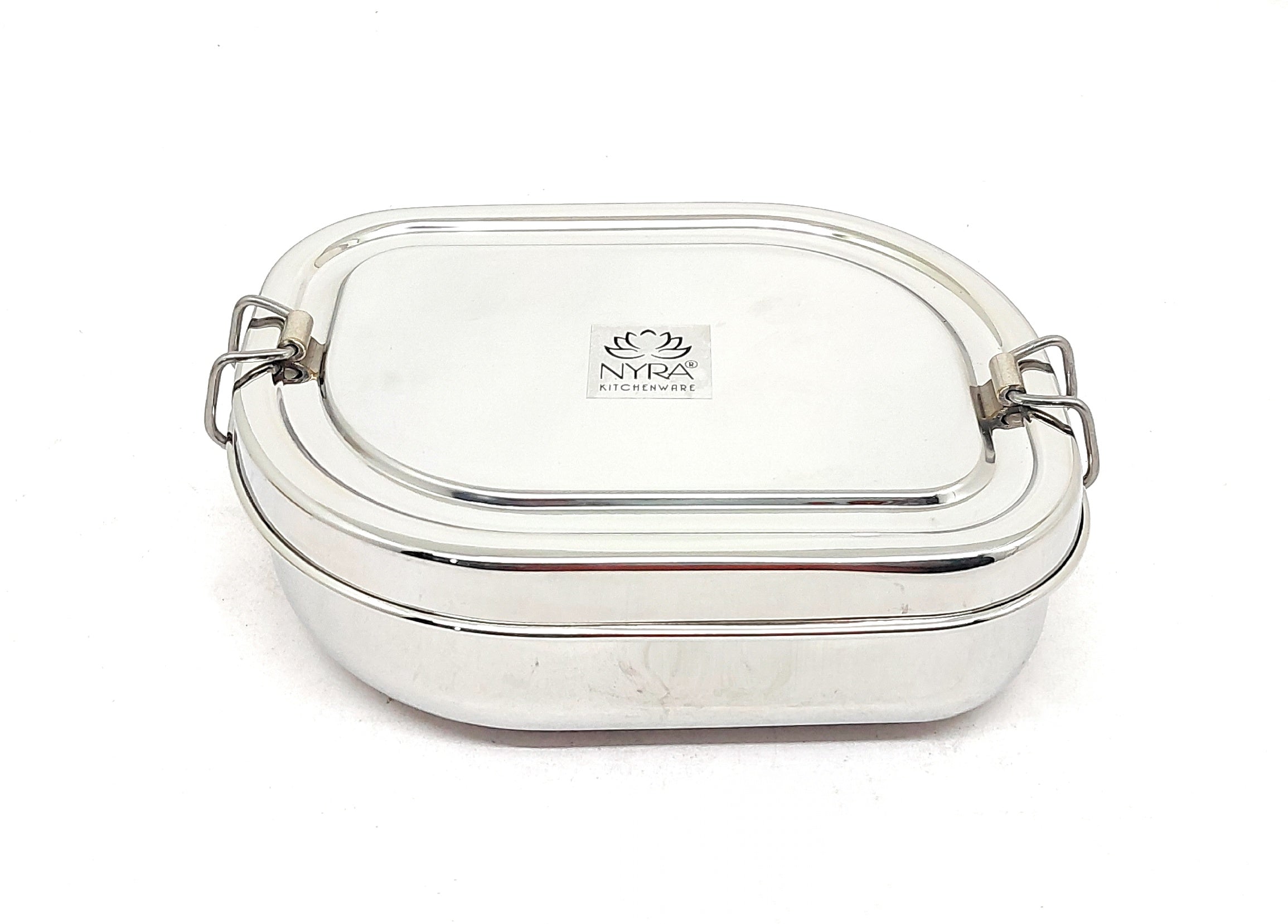 Stainless Steel Double Decker Lunch Box 