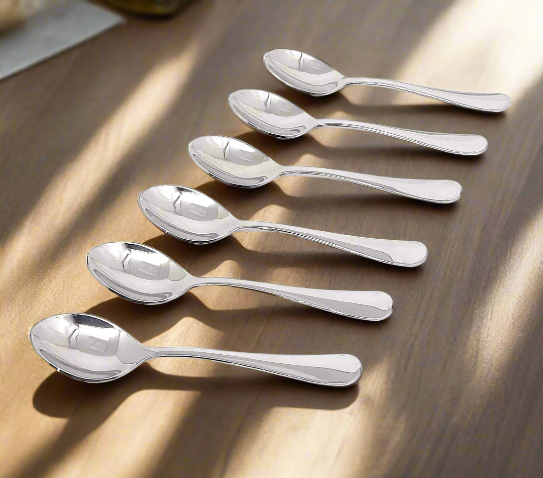 Stainless Steel Spoons Set of 6