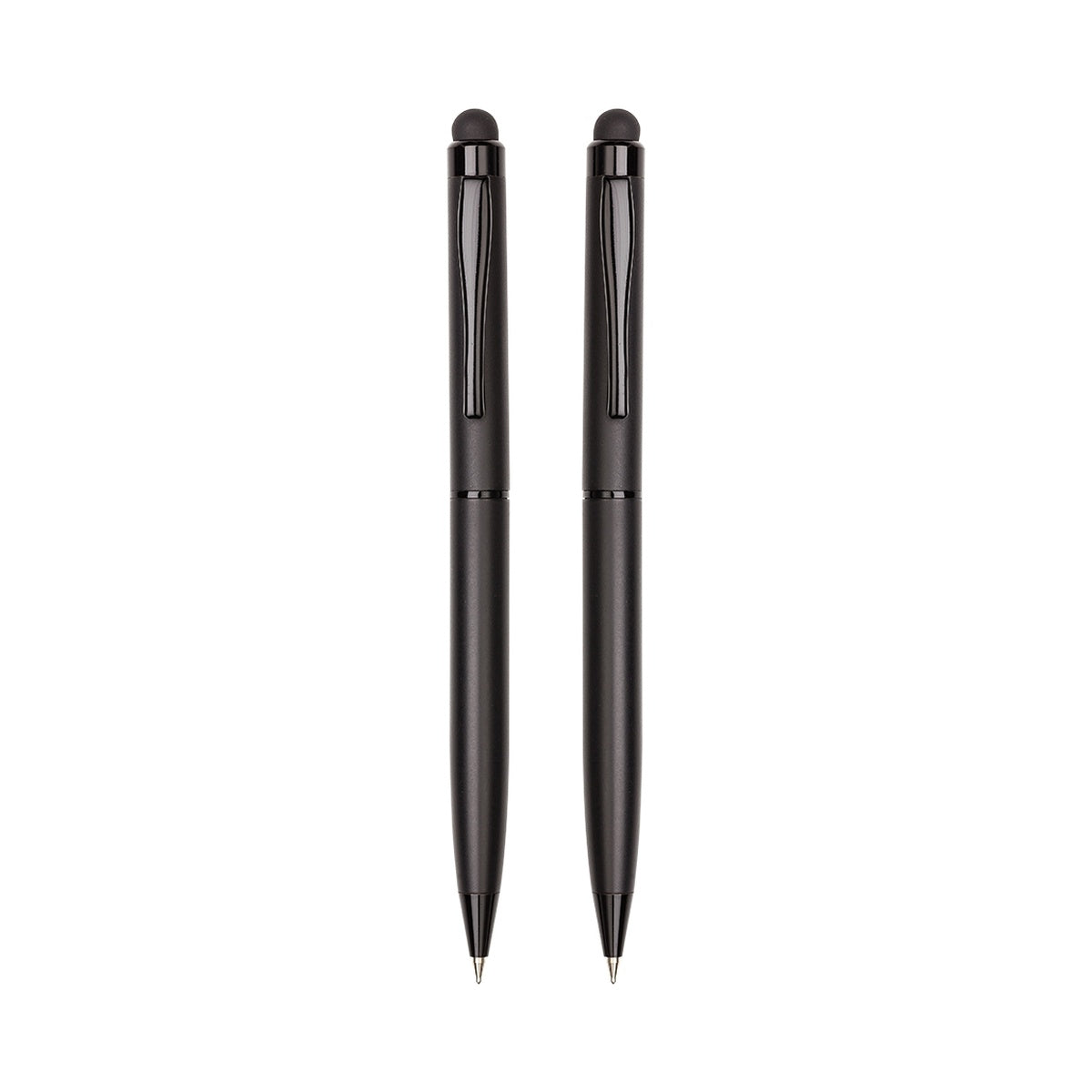 2-in-1 Stylus Metal Ball Pen | Write & Touch | All-Black