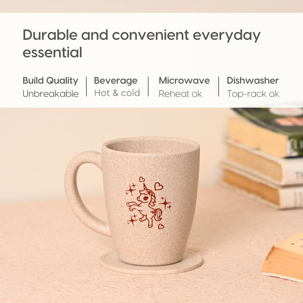 Earth-Friendly Unicorn Printed Rakhi Return Gift | Set of 2