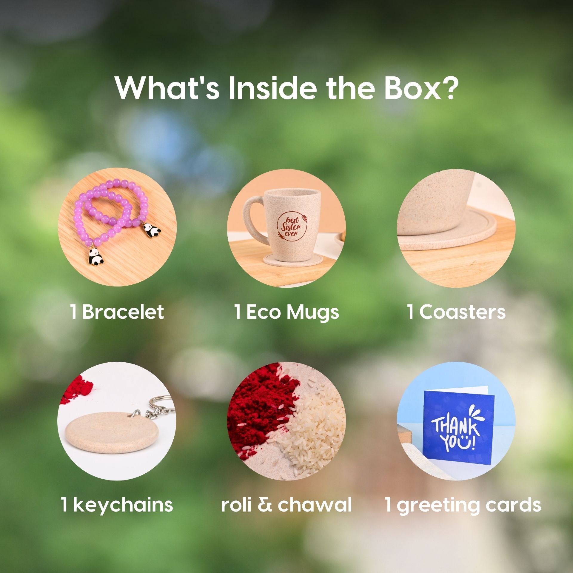 Earth-Friendly Best Sister Printed Mug | Set of 1