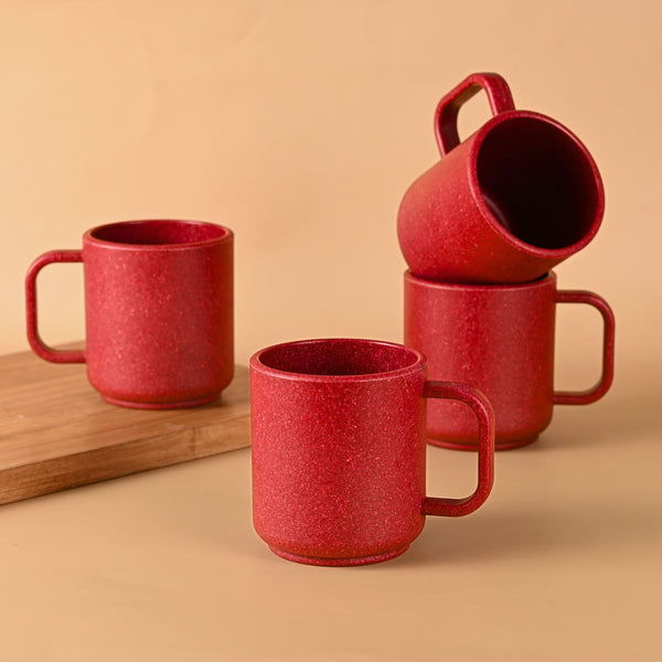 Earth Friendly Java Coffee Mug | Set of 4