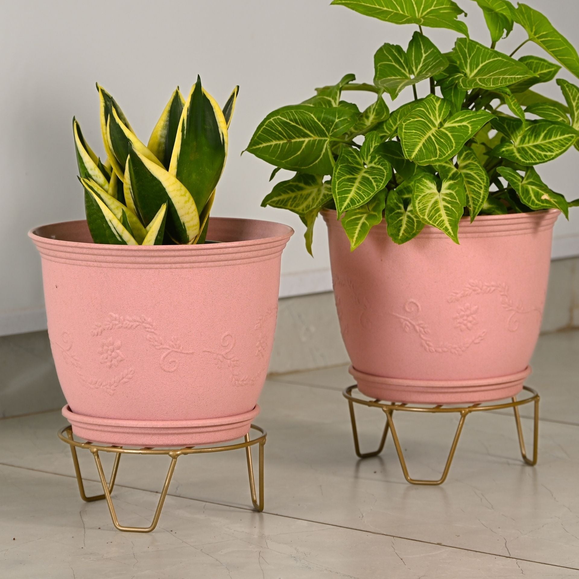 Earth Friendly 10 Leafy Planters image 2
