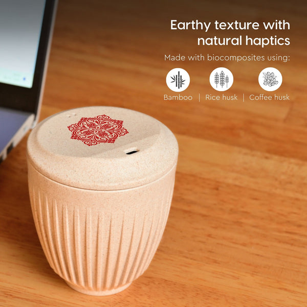 Earth Friendly Gifts For Family and Friends | Mandala Printed Mug and Coasters Set of 2