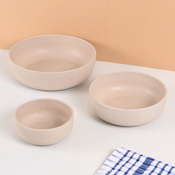 Earth Friendly Salad Bowl Set of 3 | 1550, 350 & 850 ml