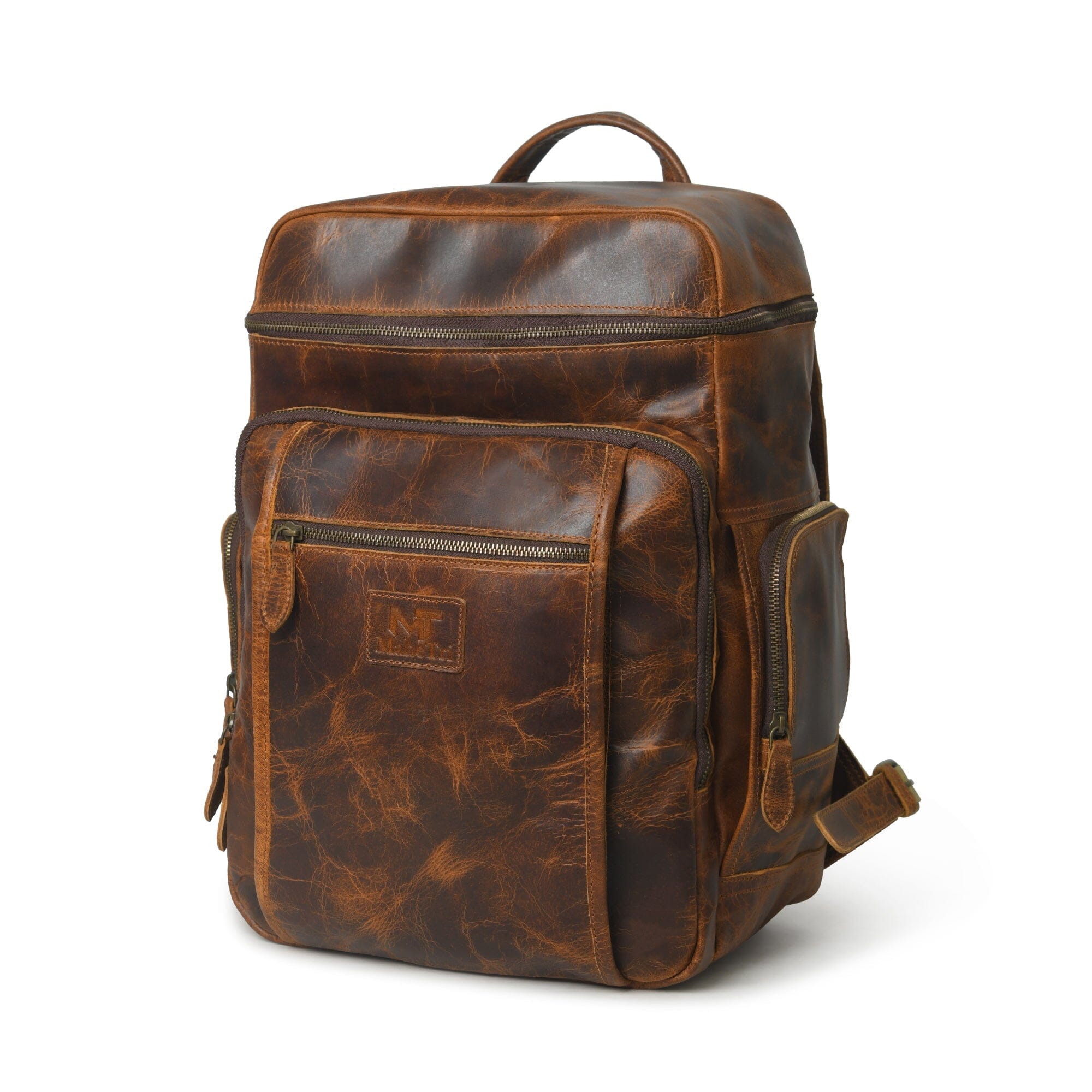 Leather Travel Backpack