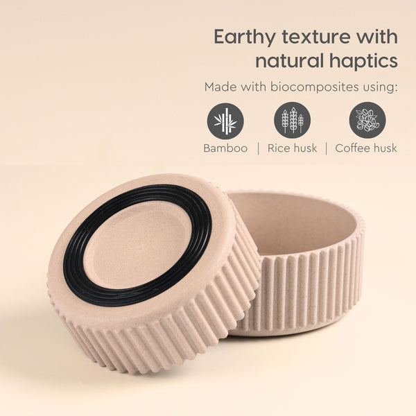 Earth Friendly Ecocog Dog Food Bowl with Rakhi | Set of 1, 750 ml