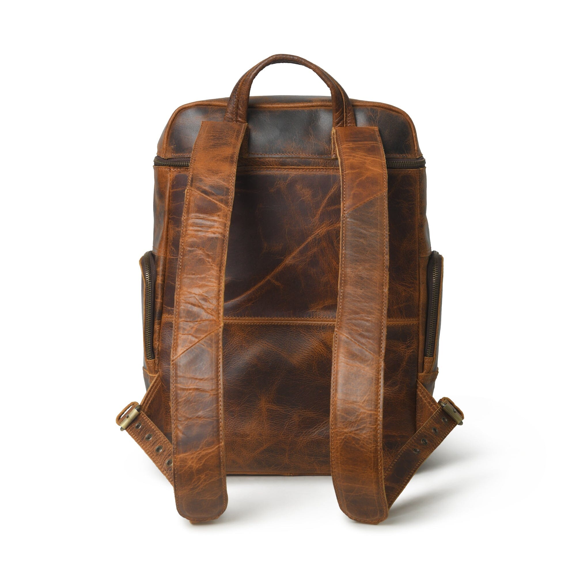Leather Travel Backpack