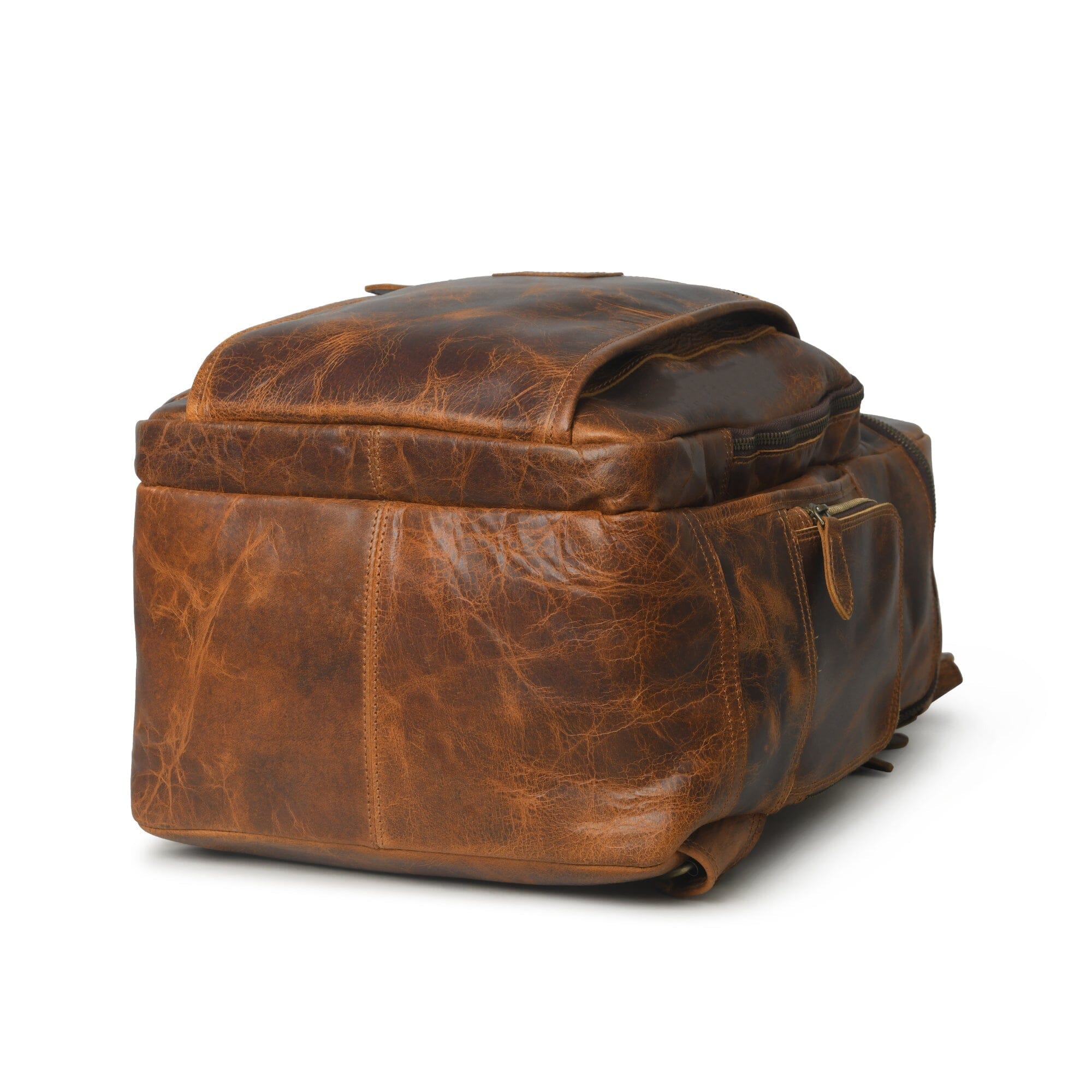 Leather Travel Backpack
