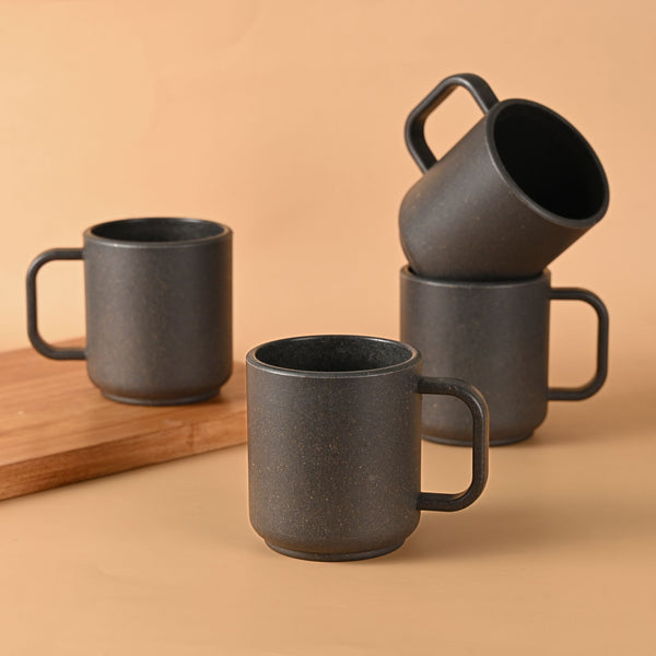 Earth Friendly Java Coffee Mug | Set of 4