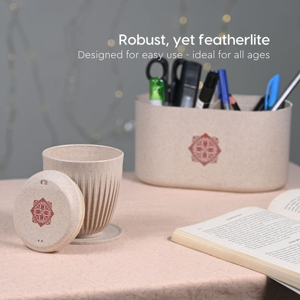 Earth Friendly Gifts For Family and Friends | Mandala Printed Mug and Coasters Set of 2