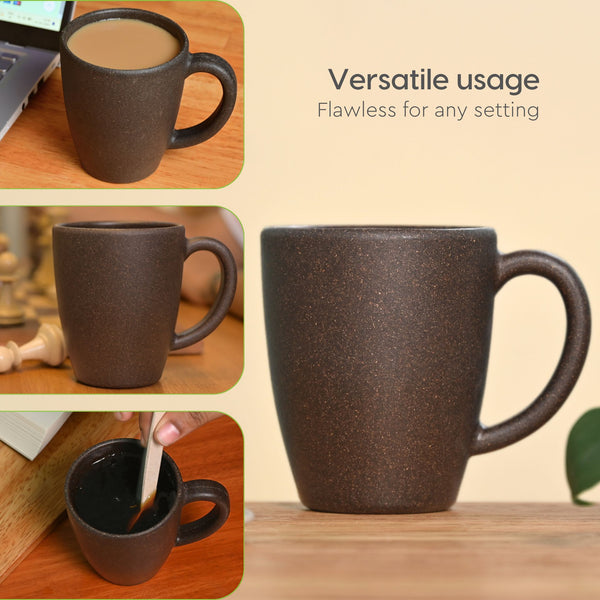 Classic Mug 300 ml | Unbreakable Mugs Made with Rice Husk & Bamboo Fibers