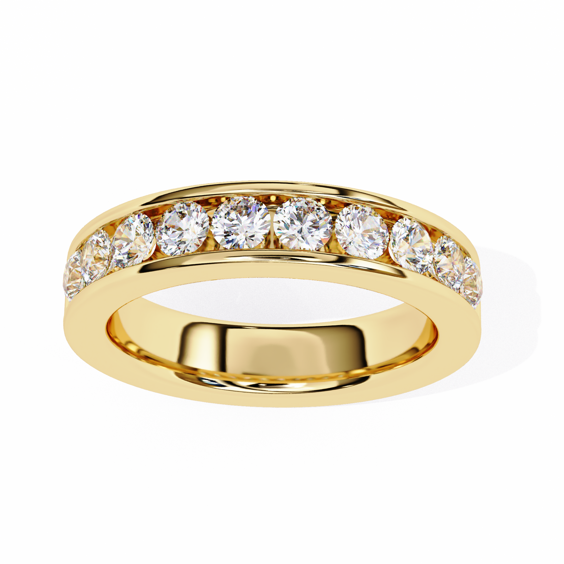 Round Wedding Band