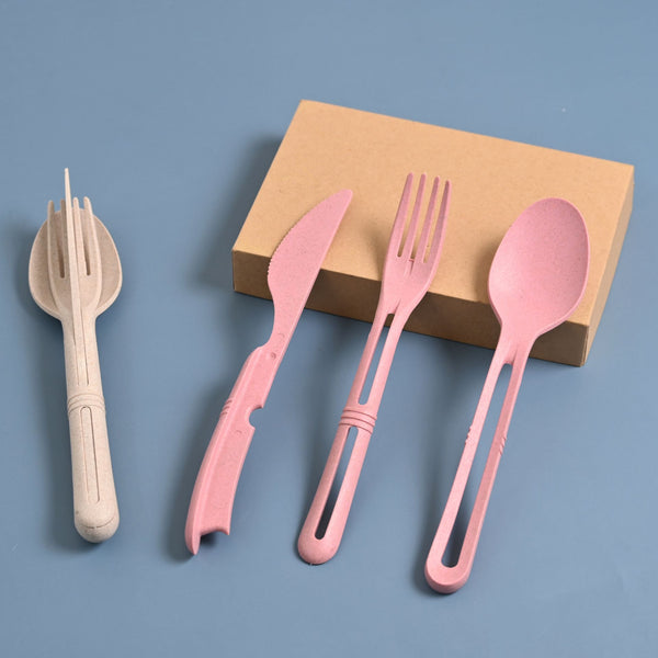 Eha Earth Friendly Cutlery Set for Dining Table | Set of 2
